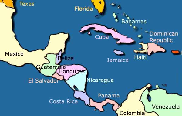 Central America: Mexico to Panama